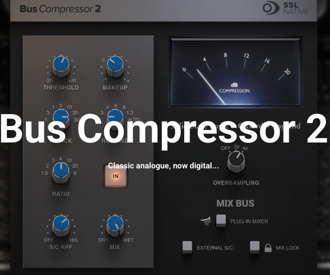 Solid State Logic SSL Native Bus Compressor 2